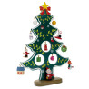 Wooden xmas tree decoration