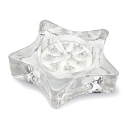 Star shaped candle holder