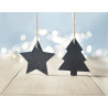 Slate xmas hanger star