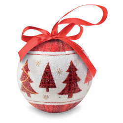 Christmas bauble in gift box