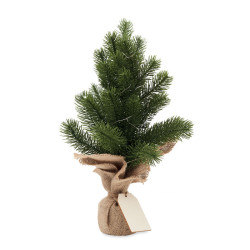 Mini artificial Christmas tree