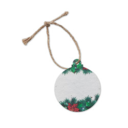 Seed paper Xmas ornament