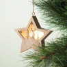 MDF star with light