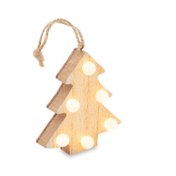 Wooden weed tree with lights