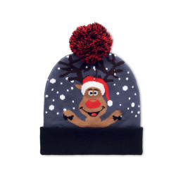 Christmas knitted beanie LED