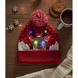 Christmas knitted beanie LED