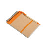 A6 recycled notepad with pen