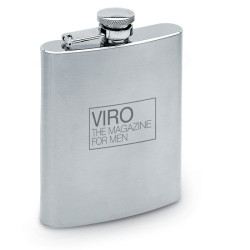 Slim hip flask 200ml