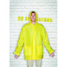 PVC raincoat with hood