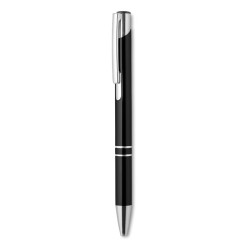 Push button pen with black ink