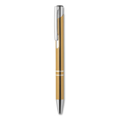 Push button pen with black ink