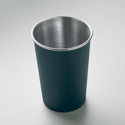 Recycled stainless steel cup