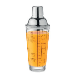 Glass cocktail shaker 400 ml