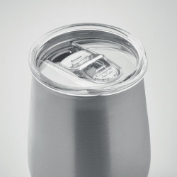 Recycled stainless steel mug