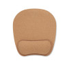 Ergonomic cork mouse mat