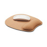 Ergonomic cork mouse mat