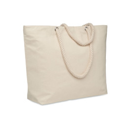 Beach cooler bag in cotton