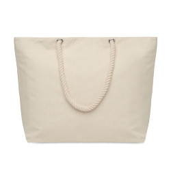 Beach cooler bag in cotton