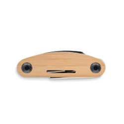 Multi tool pocket in bamboo