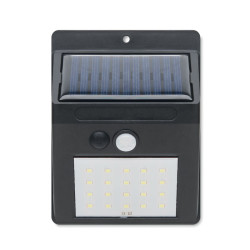 Solarna lampa LED z czujnikami