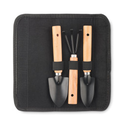 3 garden tools  in RPET pouch