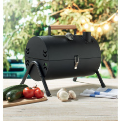 Portable barbecue with chimney