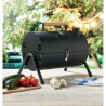 Portable barbecue with chimney