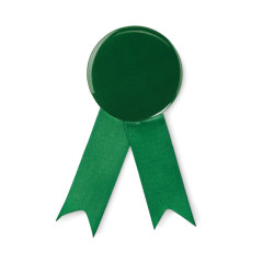 Ribbon style badge pin