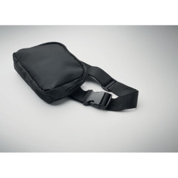 300D RPET polyester waist bag