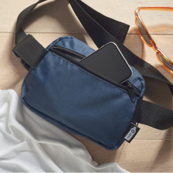 300D RPET polyester waist bag