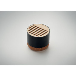 Cork and aluminium speaker