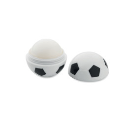 Lip balm in football shape