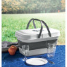 Collapsible picnic basket