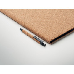 A4 cork conference folder