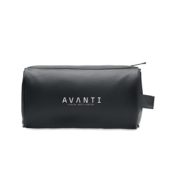 Soft PU cosmetic bag and zipper