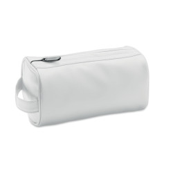 Soft PU cosmetic bag and zipper