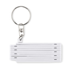 Carpenters ruler key ring 50cm