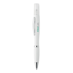 Push button antibacterial pen