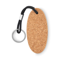 Floating cork key ring