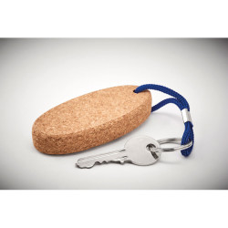 Floating cork key ring