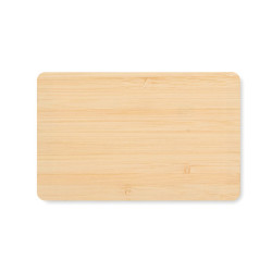 RFID card in bamboo material