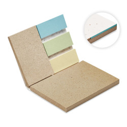 Grass/seed paper memo pad