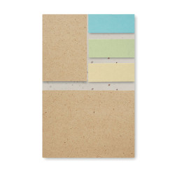 Grass/seed paper memo pad