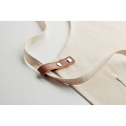 Organic cotton apron 340 gr/m²