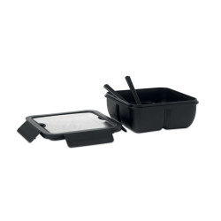 Lunch box with cutlery 600ml