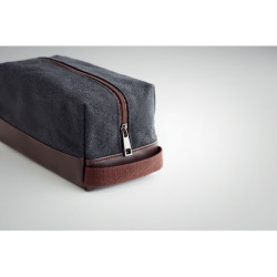 Cosmetic bag canvas 450gr/m²