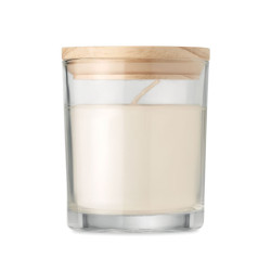 Vanilla fragranced candle