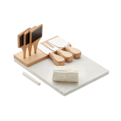 Marble cheese serving platter