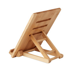 Bamboo tablet stand