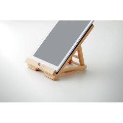 Bamboo tablet stand